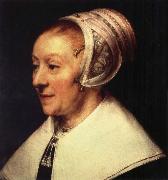 REMBRANDT Harmenszoon van Rijn Portrait of Catrina Hoogshaet at the Age of Fifty china oil painting artist